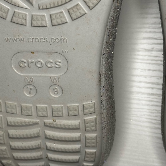 Crocs Classic Crush Platform Sandals Womens- Size 9 - Picture 7 of 8
